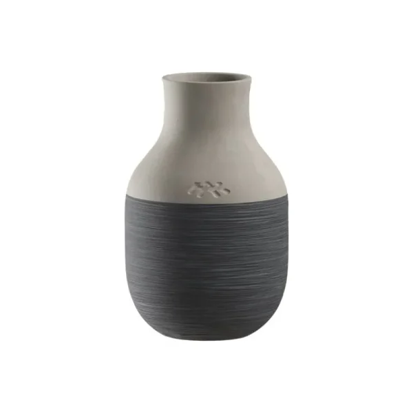 Iittala Vasen-Kähler Omaggio Circulare Vase, 12,5 cm, Anthrazitgrau