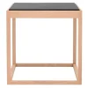 Klassik Studio Tische-Cube Tisch, Eiche geseift – grauer Marmor