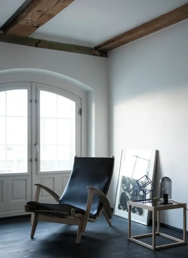 Klassik Studio Tische-Tisch Cube, Eiche geseift – Rauchglas
