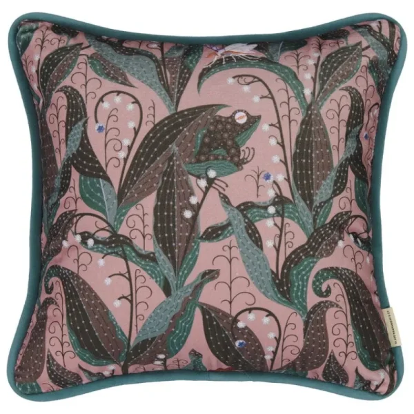 Klaus Haapaniemi & Co. Kissen^Klaus Haapaniemi & Co. Lily of the Valley Kissenbezug, 50 x 50 cm, Samt, Mauve