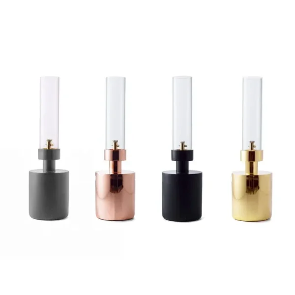 Normann Copenhagen Kerzen Und Kerzenhalter-Klong Öllampe Patina, mini, Messing