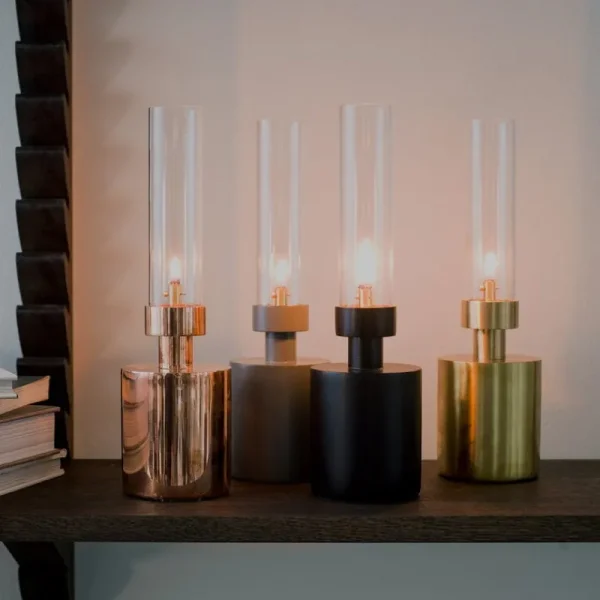 Normann Copenhagen Kerzen Und Kerzenhalter-Klong Öllampe Patina, mini, Messing