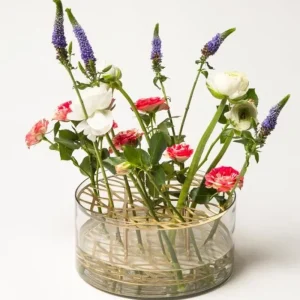 Raawii Vasen-Klong Äng Vase, groß, Messing