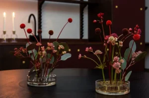 AYTM Vasen-Klong Äng Vase, groß, schwarz