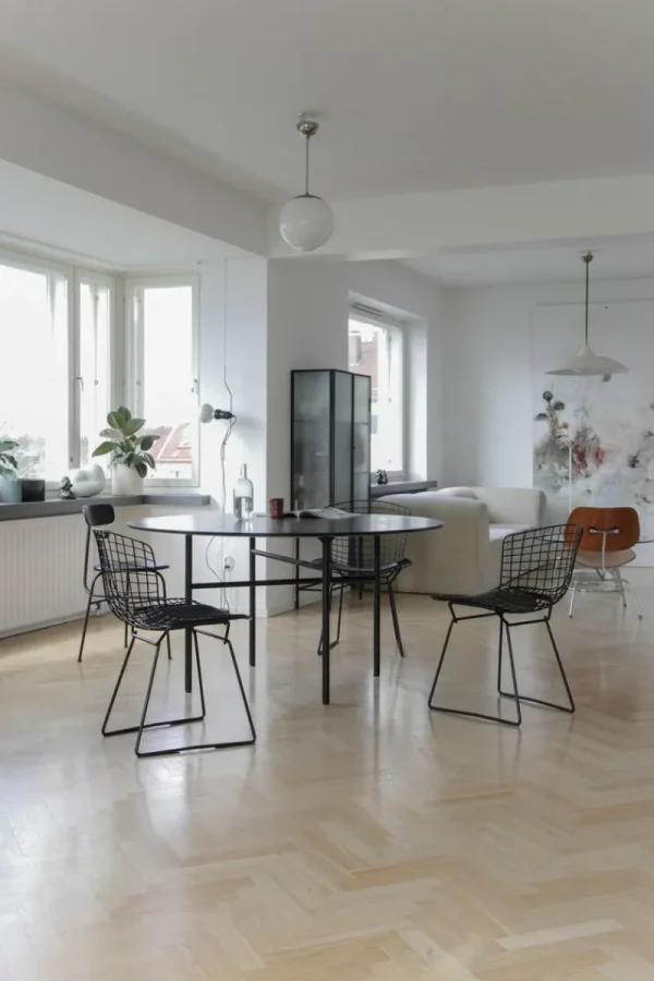 Muuto Sitzgelegenheiten-Knoll Bertoia Stuhl, Schwarz