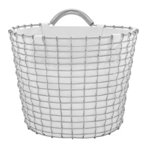 Korbo Wäschekörbe^Basket Liner Korbeinlage, 24 l, weiß