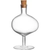 Kosta Boda Glaskunst | Dekorationsgegenstände^Bod Flasche, 230 mm, Transparent - Kork