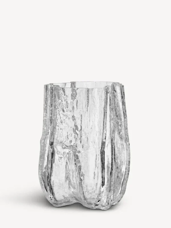 Kosta Boda Glaskunst | Dekorationsgegenstände^Crackle Vase, 270 mm, Transparent