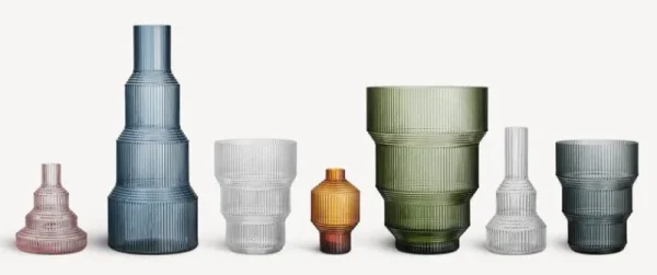 Kosta Boda Glaskunst | Dekorationsgegenstände^Pavilion Vase, 134 mm, dunkles Bernsteingelb