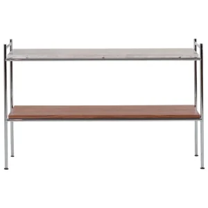 String Furniture Regale | Tische-Labofa Heritage 97.2 Konsole, Chrom - Walnuss - Thala