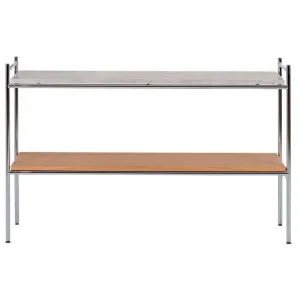 String Furniture Regale | Tische-Labofa Heritage 97.2 Konsole, Chrom - Eiche - Thala