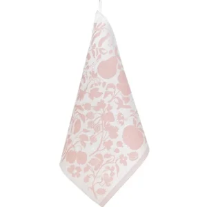 Lapuan Kankurit Tischwäsche | Tischwäsche^Puutarha Handtuch/Serviette, 46 x 46 cm, Weiß - Rosa