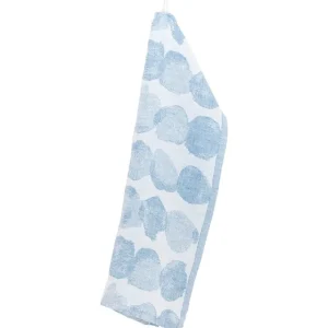Lapuan Kankurit Badezimmertextilien^Sade Handtuch, Weiß – Blau