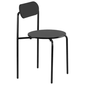 Artek Sitzgelegenheiten-Lepo Product Moderno Stuhl, Schwarz - Birke schwarz gebeizt