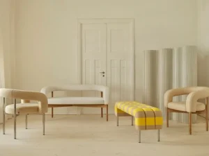 Vitra Sitzgelegenheiten-Lepo Product Wooden Boa Stuhl, Eiche - Elmo-Leder, Elmonordic IV, 02071
