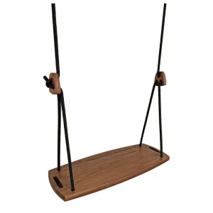 Lillagunga Terrassenmöbel^Grand Outdoor Schaukel, Nussbaum – Schwarz