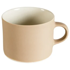 Lokal Helsinki Geschirr^Kahvi Tasse, L, Sandbeige - Weiß