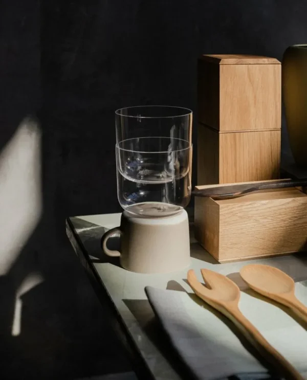 Lokal Helsinki Küchenutensilien | Dekorationsgegenstände^Pino Butterdose, Eiche
