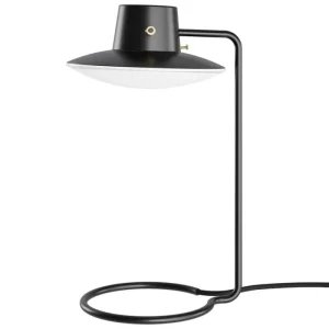 Louis Poulsen Bürobeleuchtung | Schreibtischlampen^AJ Oxford Tischleuchte, 410 mm, Schwarz - Opalglas