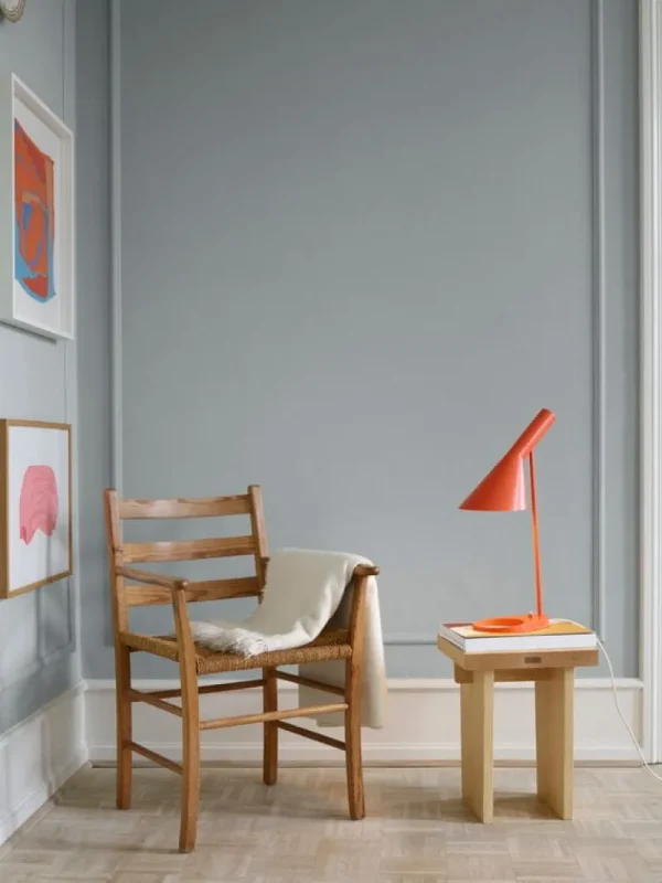 Louis Poulsen Bürobeleuchtung | Schreibtischlampen^AJ Tischleuchte, leuchtendes Orange