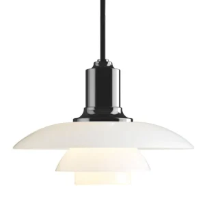 Louis Poulsen Deckenleuchten-Pendelleuchte PH 2/1, schwarz metallic