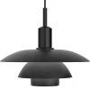 Vibia Deckenleuchten-Louis Poulsen PH 5/5 Pendelleuchte, schwarzes Metall