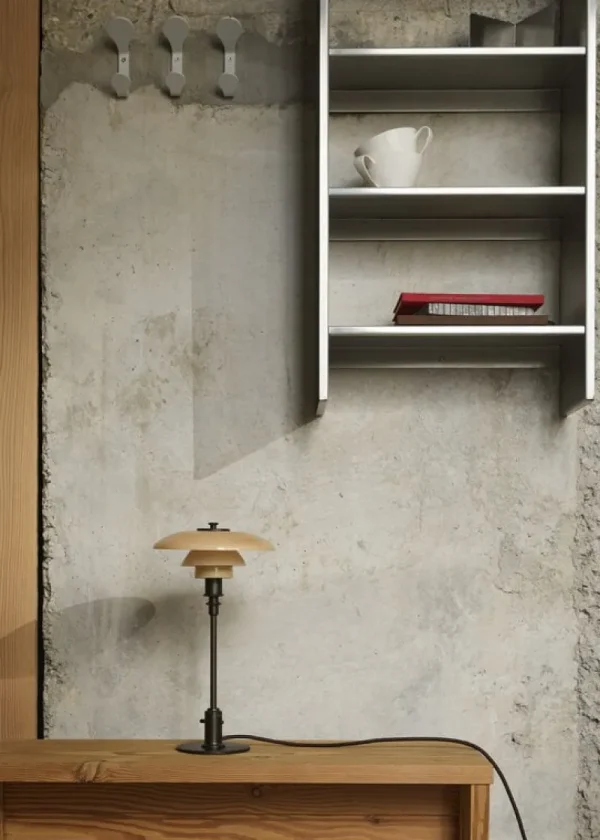 Muuto Tischlampen-Louis Poulsen PH 2/1 Tischleuchte, Limited Edition, dusty Terrakotta