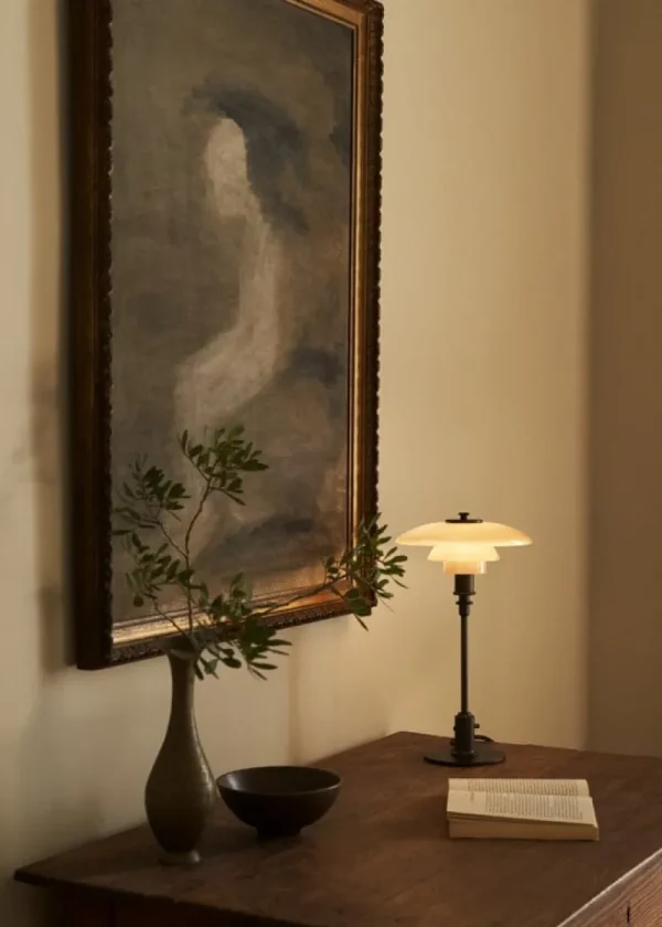Muuto Tischlampen-Louis Poulsen PH 2/1 Tischleuchte, Limited Edition, dusty Terrakotta