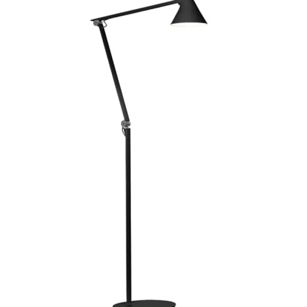 Nemo Lighting Stehleuchten-Louis Poulsen Stehleuchte NJP, schwarz