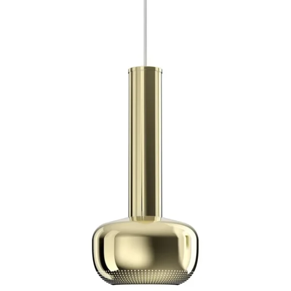 Design House Stockholm Deckenleuchten-Louis Poulsen VL 56 Pendelleuchte, Messing poliert