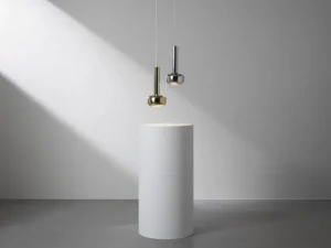 Design House Stockholm Deckenleuchten-Louis Poulsen VL 56 Pendelleuchte, Messing poliert