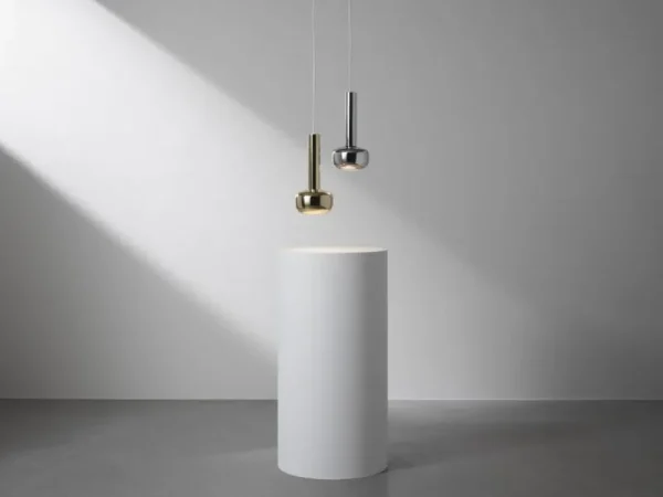 Design House Stockholm Deckenleuchten-Louis Poulsen VL 56 Pendelleuchte, Messing poliert