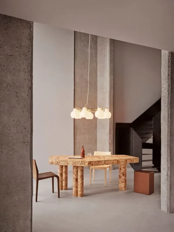 Normann Copenhagen Deckenleuchten-Louis Poulsen VL Ring Crown 7 Pendelleuchte, Opalglas