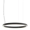 Pilke Lights Deckenleuchten-Luceplan Compendium Circle Pendelleuchte, 72 cm, Schwarz