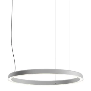Pilke Lights Deckenleuchten-Luceplan Compendium Circle Pendelleuchte, 72 cm, Aluminium