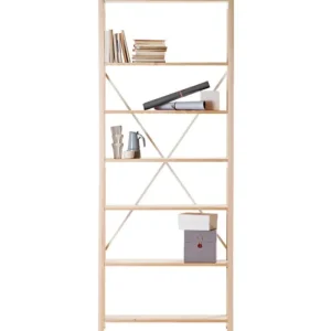 Muuto Regale-Lundia Classic Offenes Regal, hoch, naturfarben