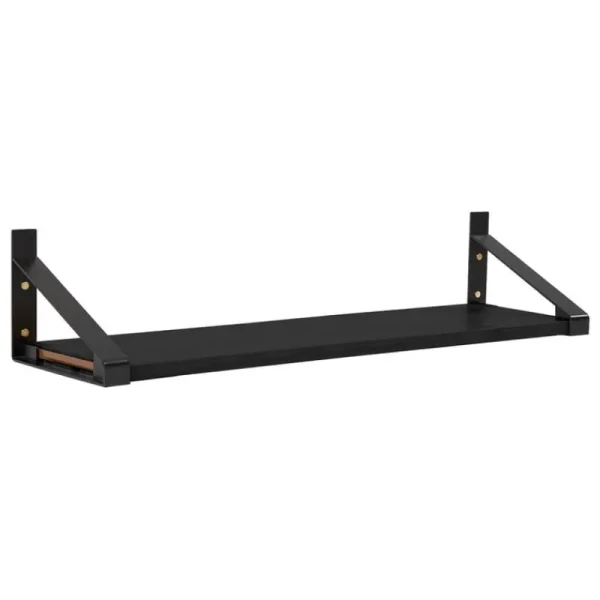 Lundia Regale-Classic Wandregal, 100 × 30 cm, Schwarz