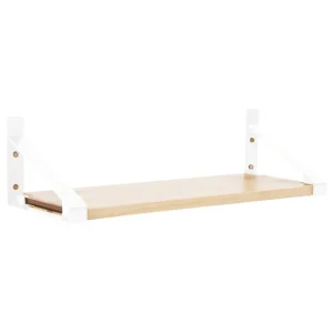 Lundia Regale-Classic Wandregal, 50 × 30 cm, Weiß - Natur
