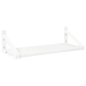 Montana Furniture Regale-Lundia Classic Wandregal, 50 × 30 cm, Weiß - weiß lackierte Kiefer