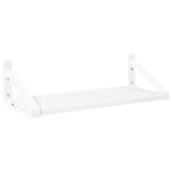 Montana Furniture Regale-Lundia Classic Wandregal, 50 × 30 cm, Weiß - weiß lackierte Kiefer