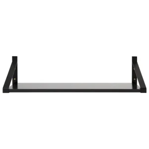 Lundia Regale-Classic Wandregal, 80 × 30 cm, Schwarz