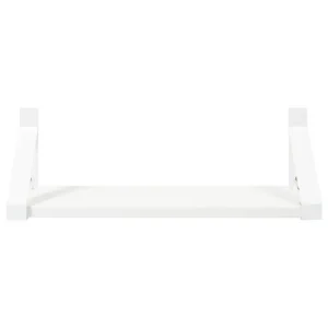 Montana Furniture Regale-Lundia Classic Wandregal, 50 × 30 cm, Weiß - weiß lackierte Kiefer