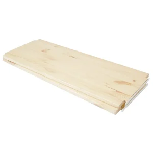 Montana Furniture Regale-Lundia Classic Wandregal, 2 Stück, Weiß/Natur