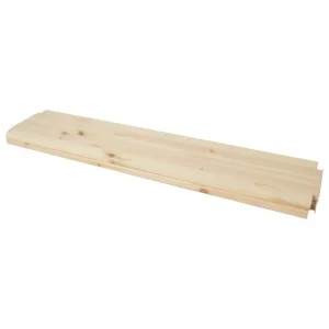 Montana Furniture Regale-Lundia Classic Wandregal, 2 Stück, Weiß/Natur