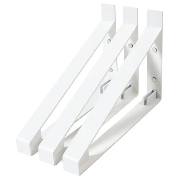 Lundia Regale-Classic Wandregalhalterung, 30 cm, 3 Stück, Weiß