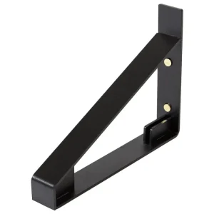 Lundia Regale-Classic Wandregalhalterung, 30 cm, 1 Stück, Schwarz