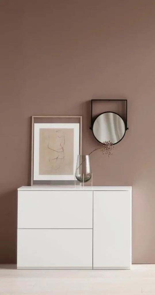 Pedestal Aufbewahrungsmöbel-Lundia Fuuga Kommode, 96 cm, weiß