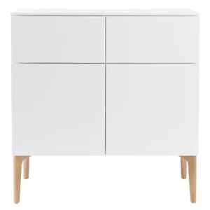 Skagerak Aufbewahrungsmöbel-Lundia Fuuga Sideboard, 96 cm, Weiß – Eiche