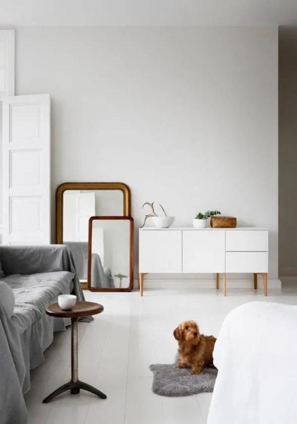 Lundia Aufbewahrungsmöbel-Fuuga Sideboard, 144 cm, Weiß – Eiche