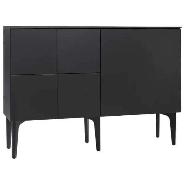 Woud Aufbewahrungsmöbel-Lundia Fuuga Sideboard, 128 cm, Schwarz